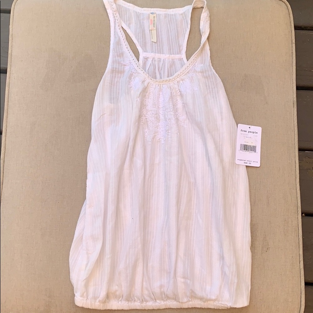 Free people woman’s white tank